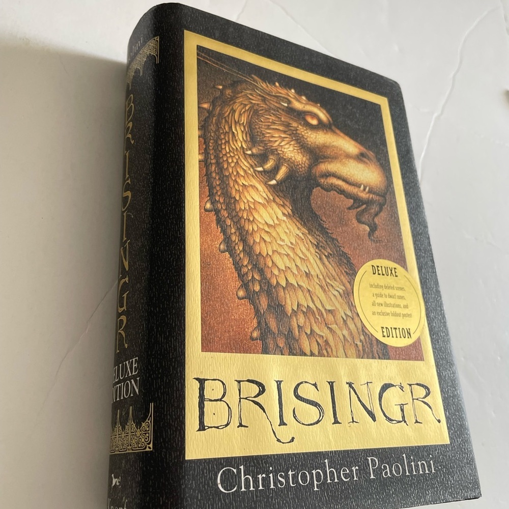 Brisingr Deluxe Edition by Christopher Paolini Hardcover Book